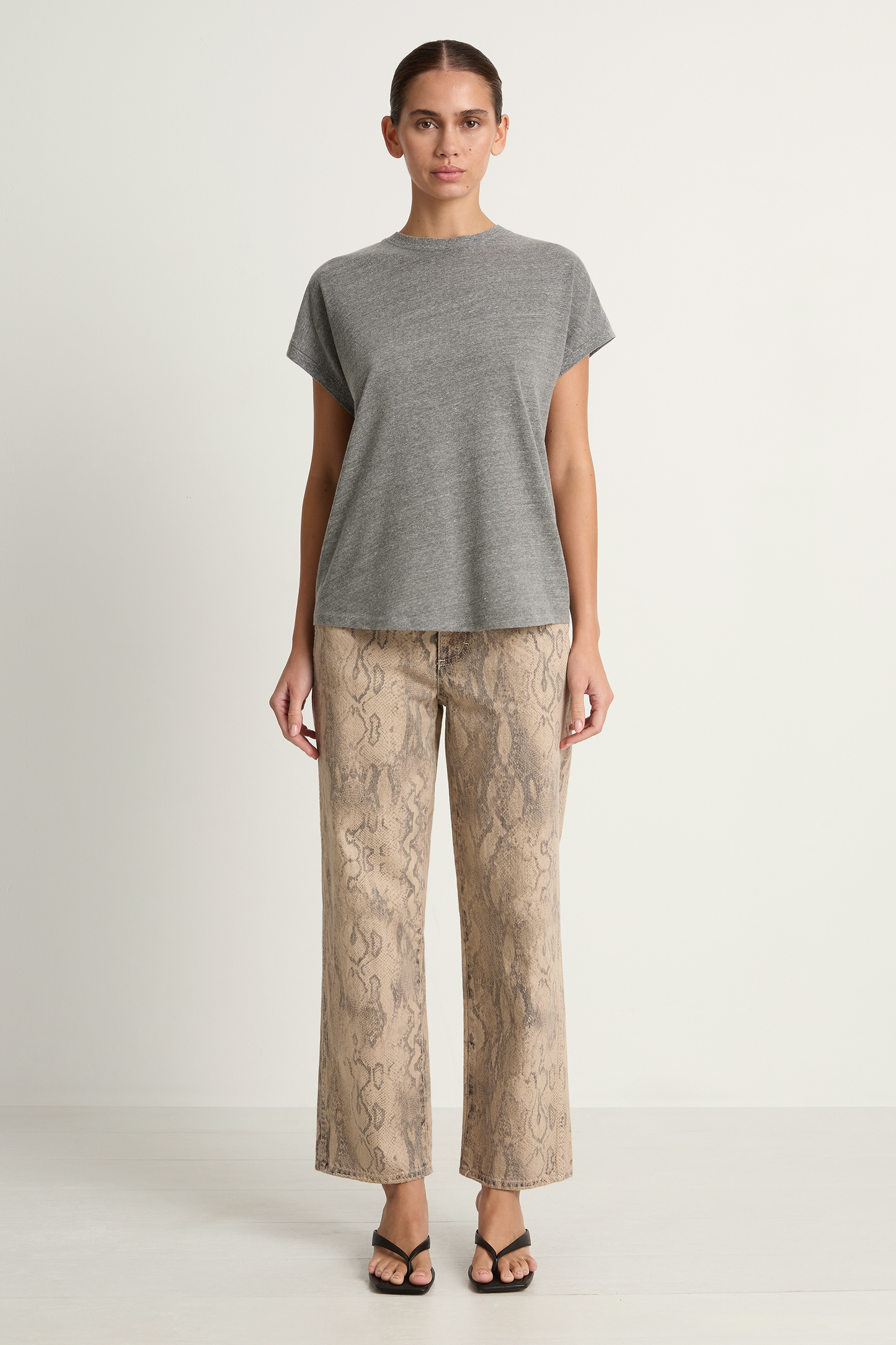 Le Bon Shoppe Ease Tee - Heather Grey