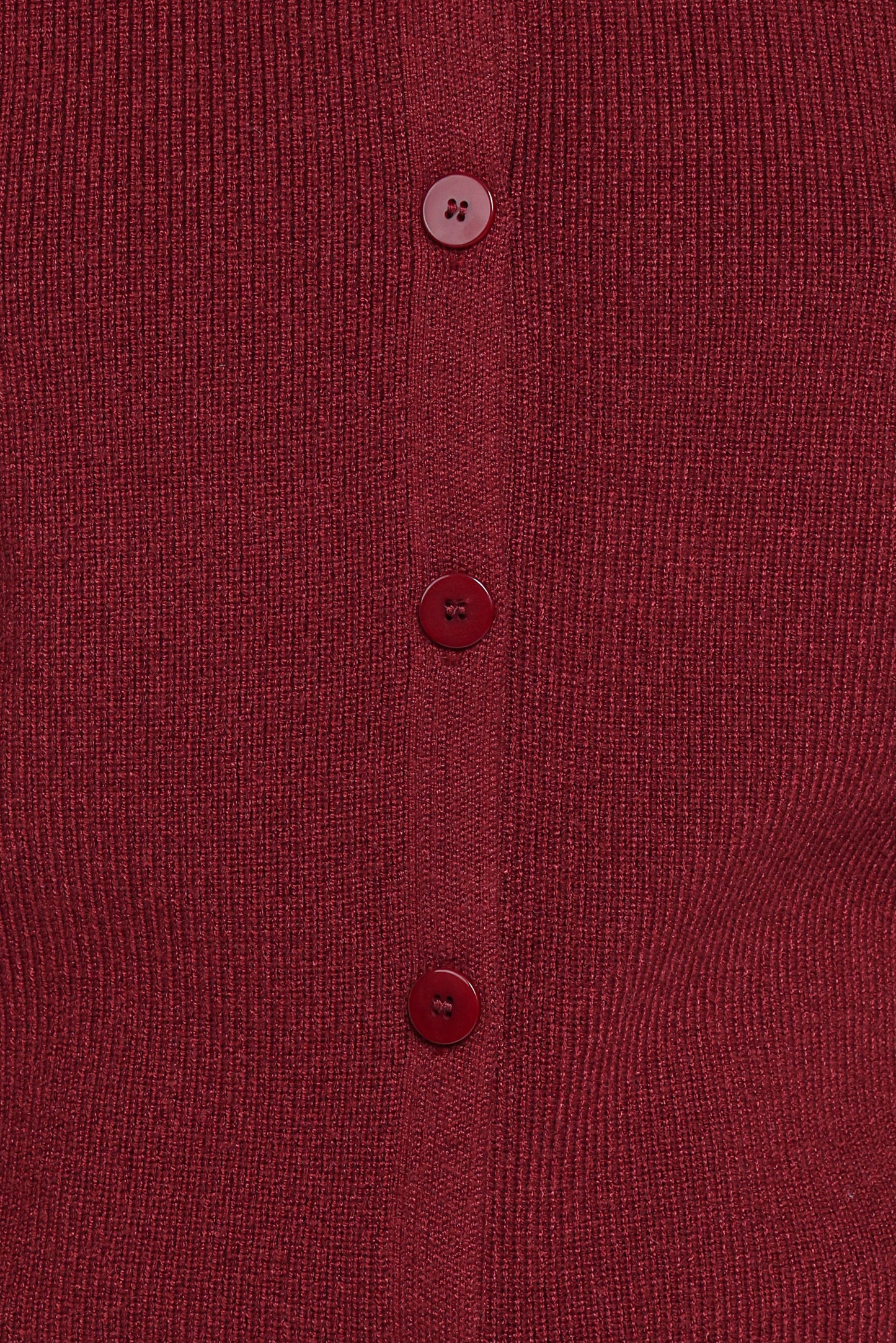 Cataline Button Front Top - Wine