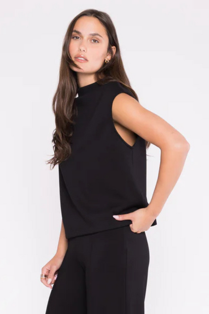 Scuba Cowl Neck Top