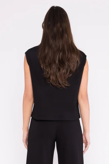 Scuba Cowl Neck Top