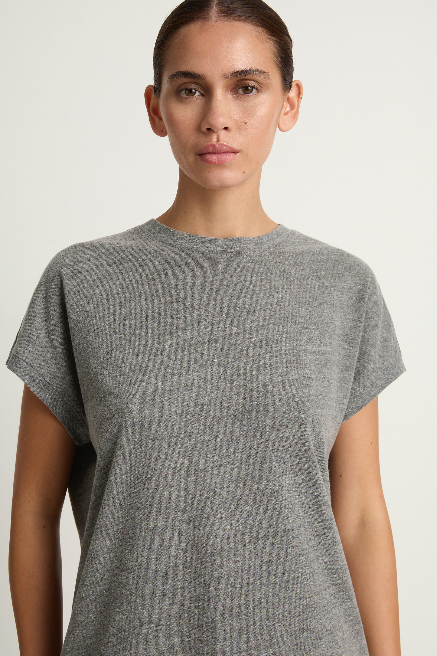 Le Bon Shoppe Ease Tee - Heather Grey