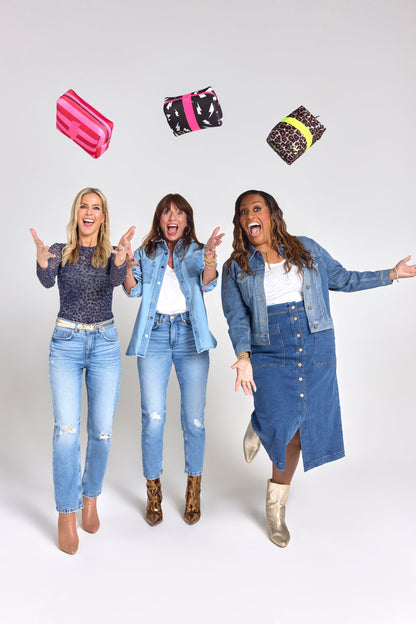 Scamp & Dude x Kate Lawler Pink with Red Stripe Charity Swag Bag