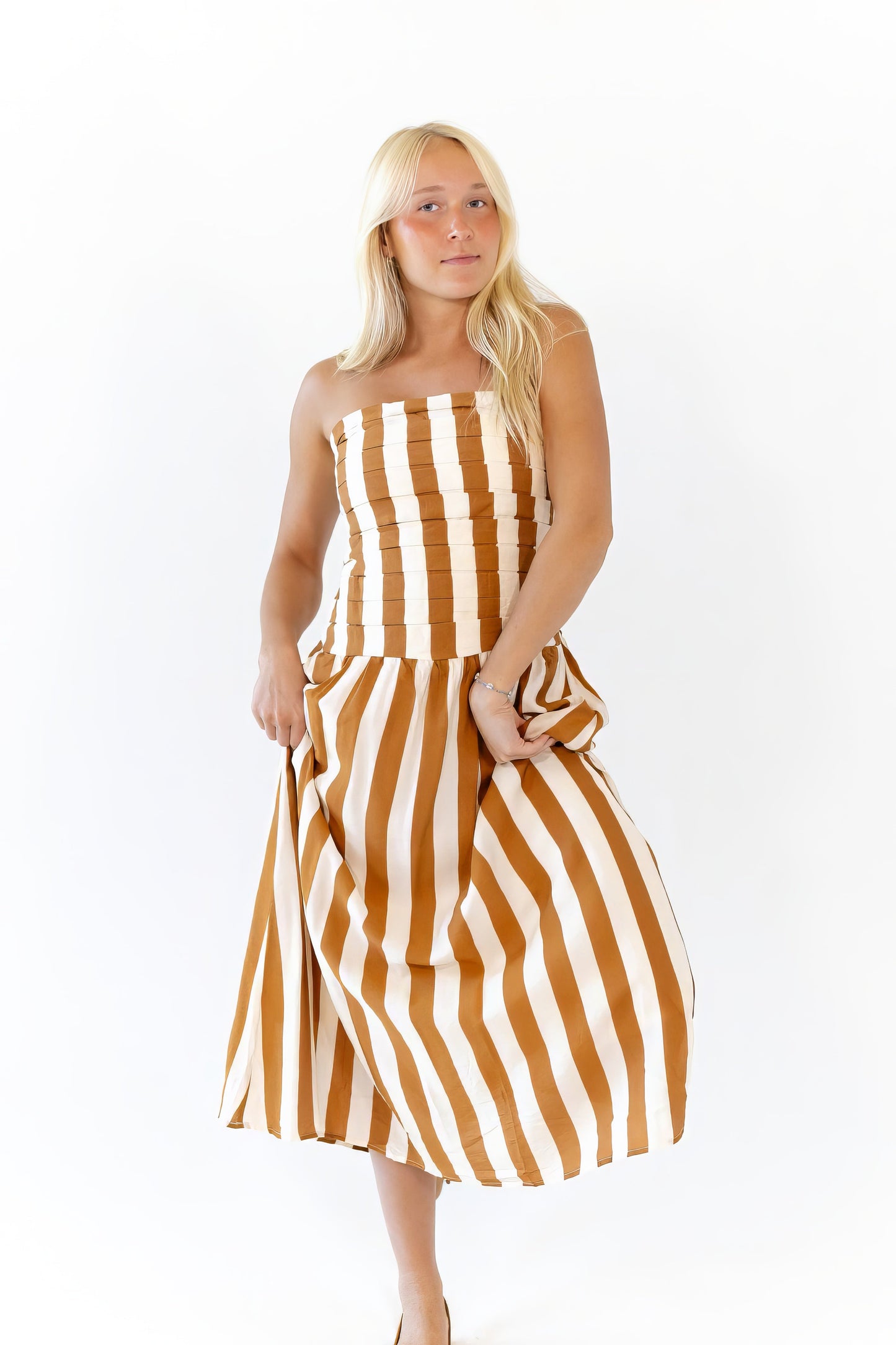 Carter Striped Maxi Dress