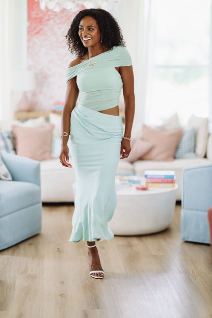 Magical Moments Maxi Dress - Sage