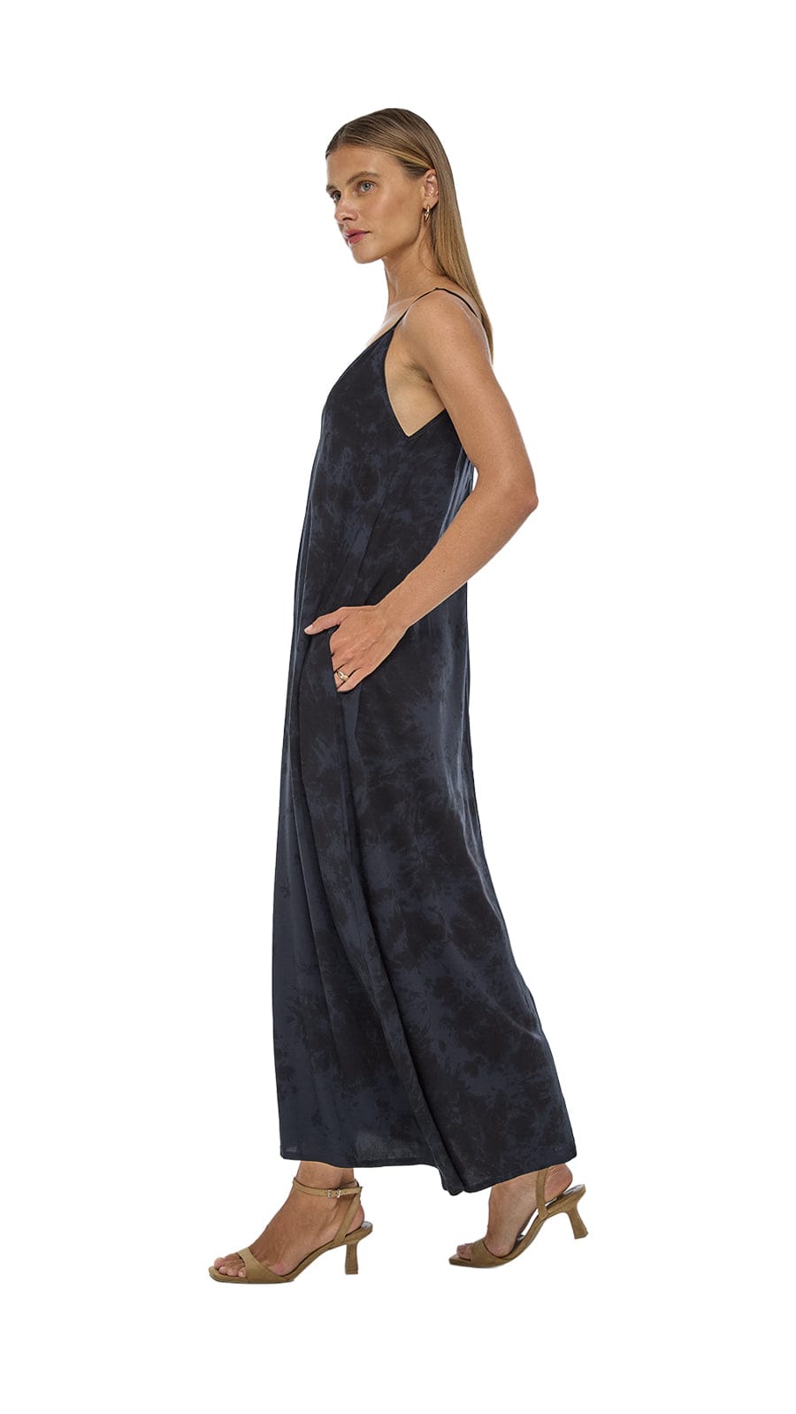 Eluna Maxi Dress - Hazy Ash