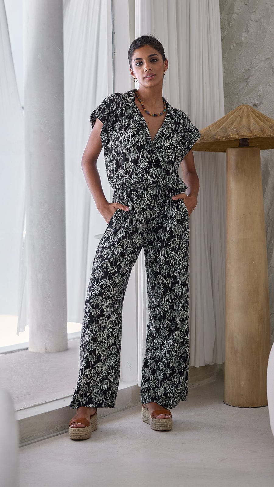 Chela Muse Jumpsuit - Canopy Black