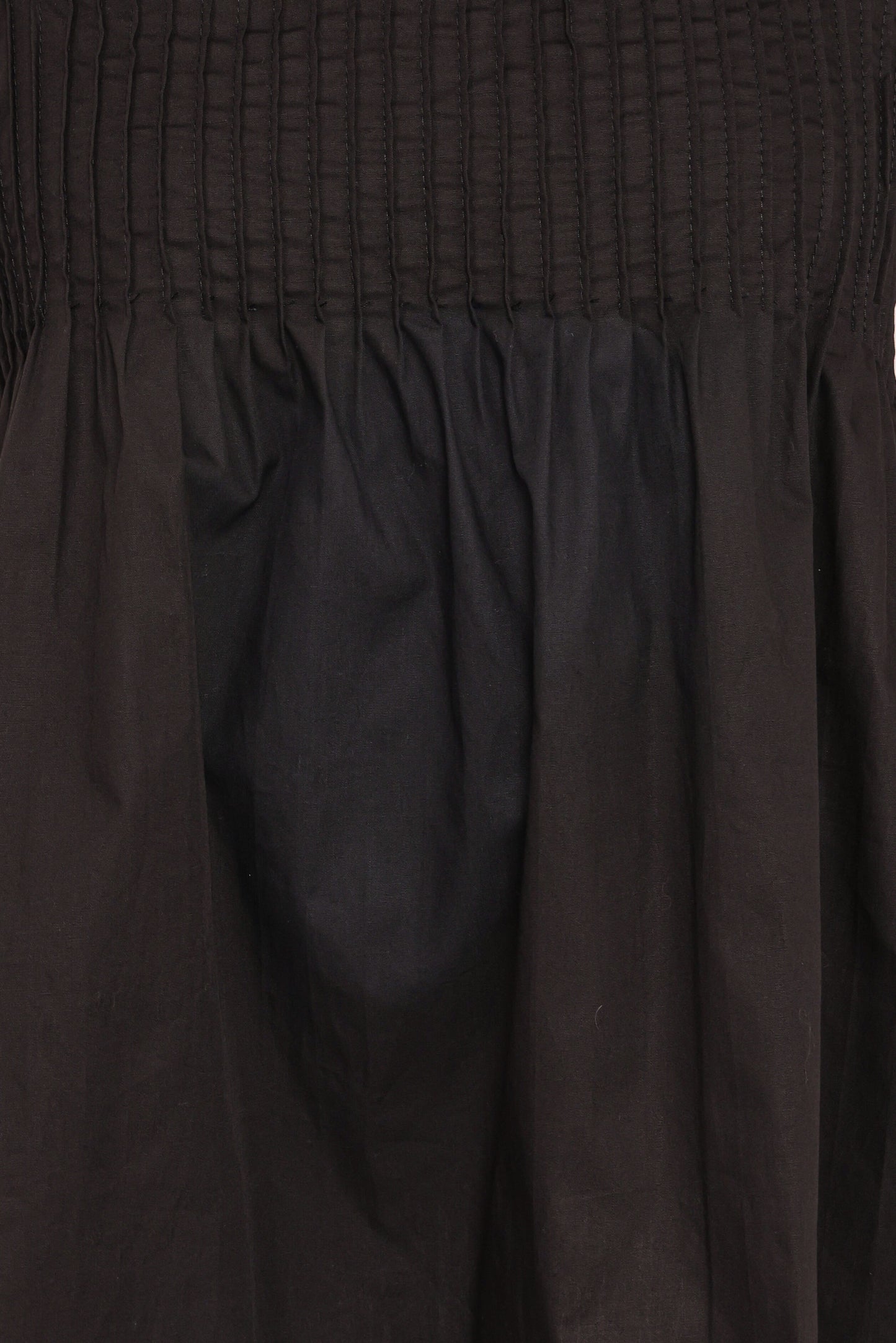 Carson Pleated Top - Black