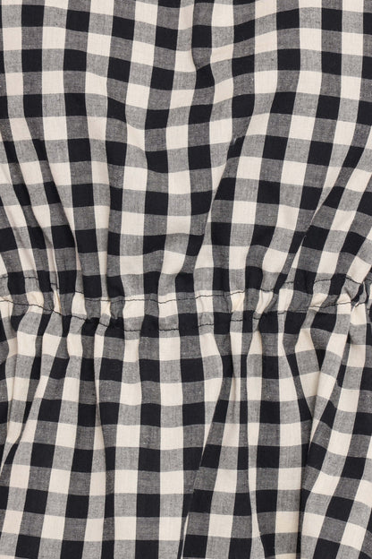 Rory Top - Black Gingham